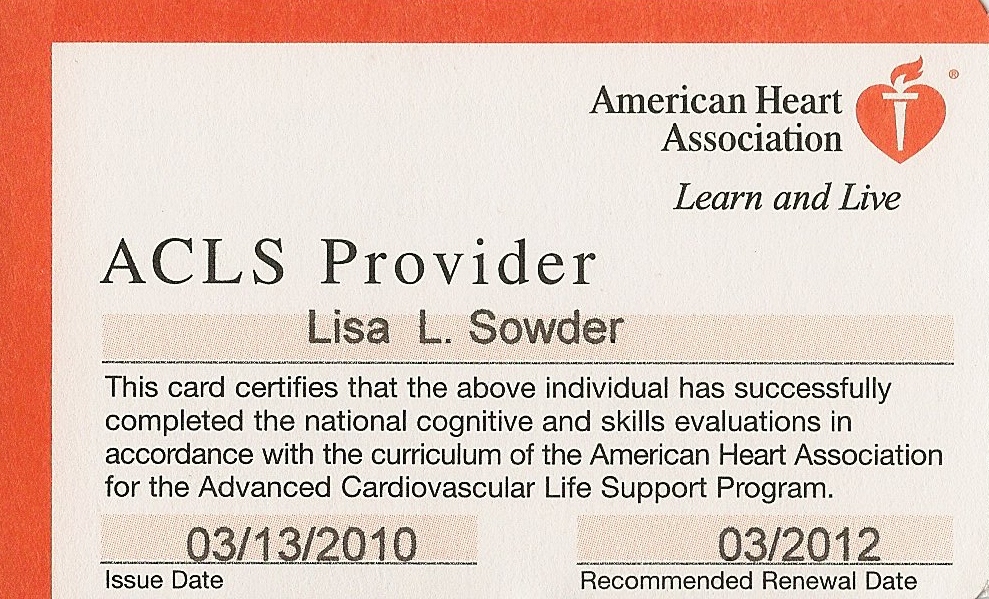 Acls Certified