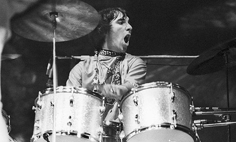 Keith Moon keeping time for The Who.